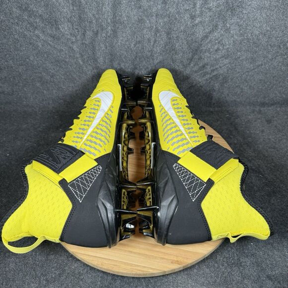 Nike Alpha Menace Pro‎ 2 Mid Yellow Black Football Cleat Size 14 New AQ3209-701 main image 4